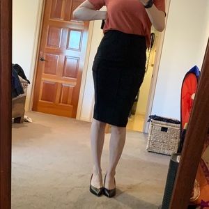 Gucci black pencil skirt size 38